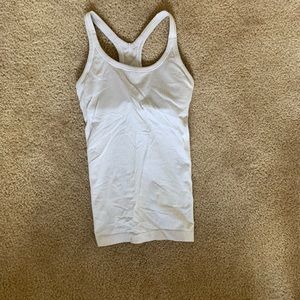 White Lululemon Tank